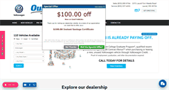 Desktop Screenshot of laurelvolkswagen.com